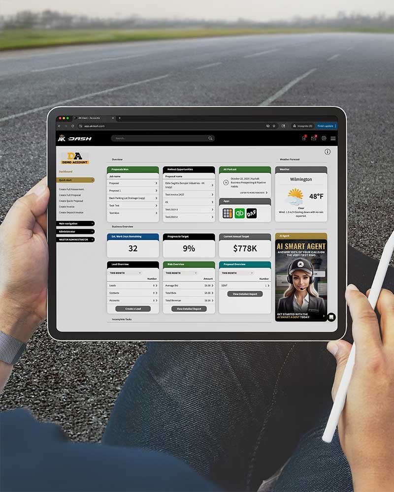 AK DASH in the field