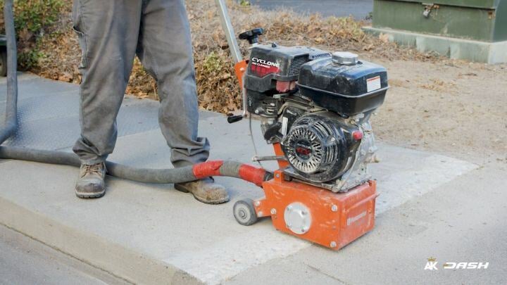 concrete grinding and scarifying